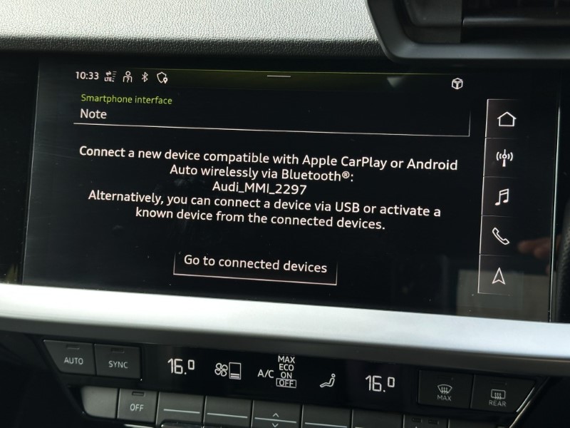 2022 (22) AUDI A3 35 TFSI S Line 4dr S Tronic 5947358