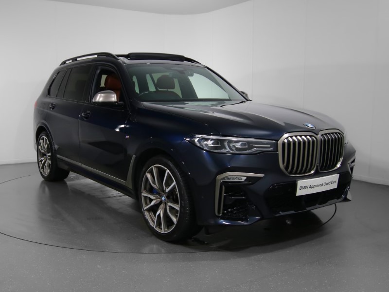 Used 2019 BMW X7 xDrive M50d 5dr Step Auto Carbon Black  