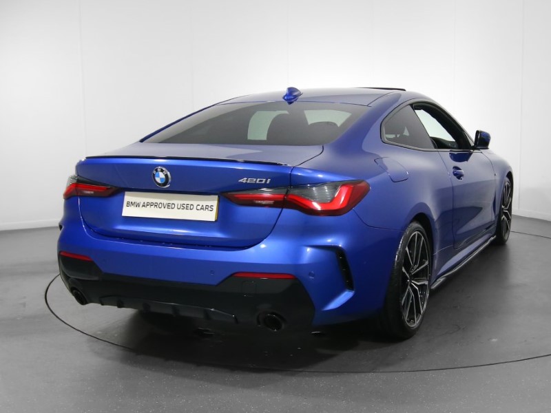 2021 (21) BMW 4 SERIES 420i M Sport 2dr Step Auto [Tech/Pro Pack] 3509522