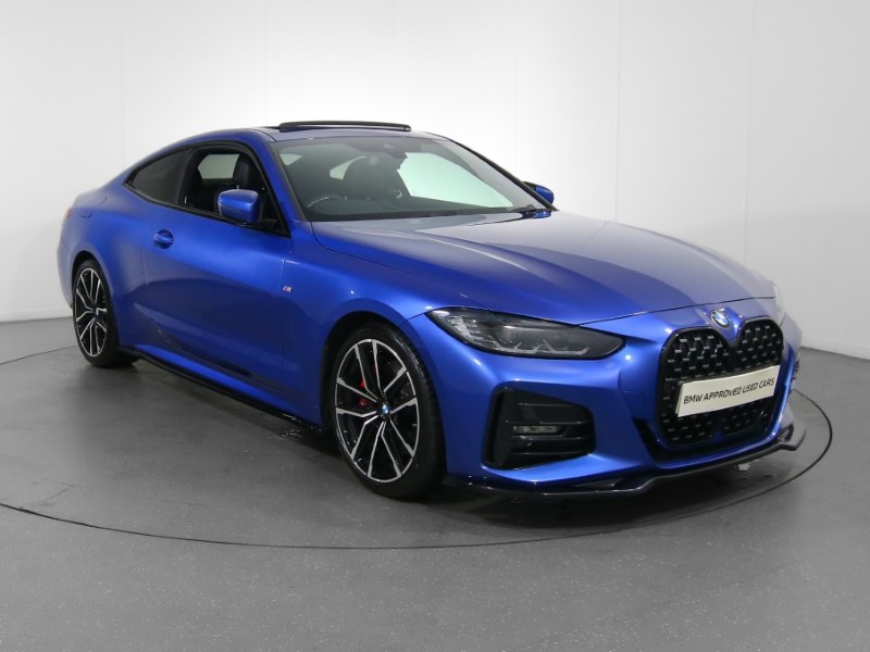 2021 (21) BMW 4 SERIES 420i M Sport 2dr Step Auto [Tech/Pro Pack]