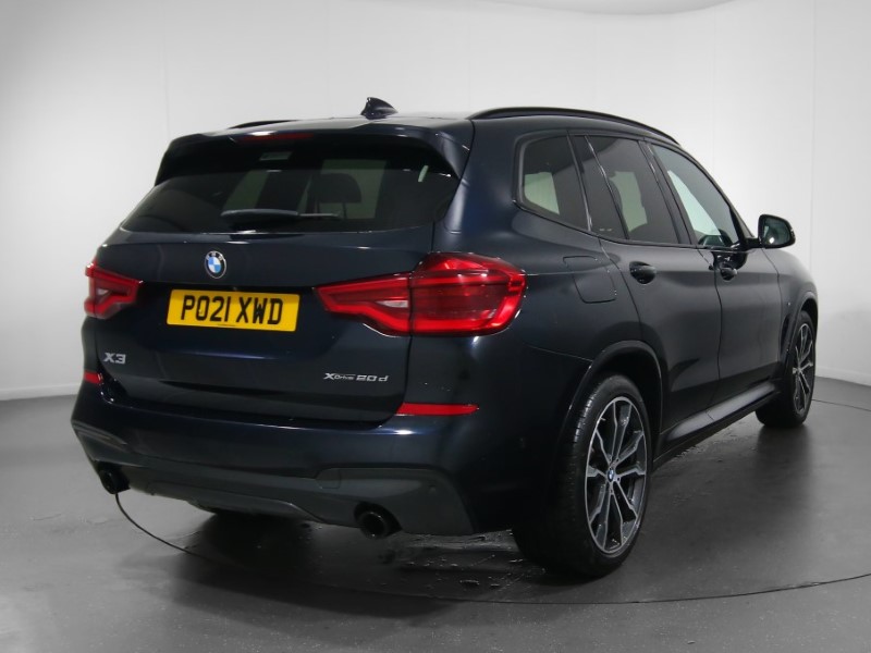 2021 (21) BMW X3 xDrive20d MHT M Sport 5dr Step Auto 3537802