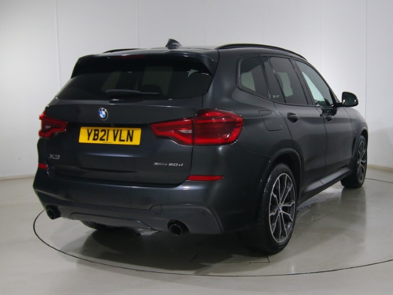 2021 (21) BMW X3 xDrive20d MHT M Sport 5dr Step Auto 4937762