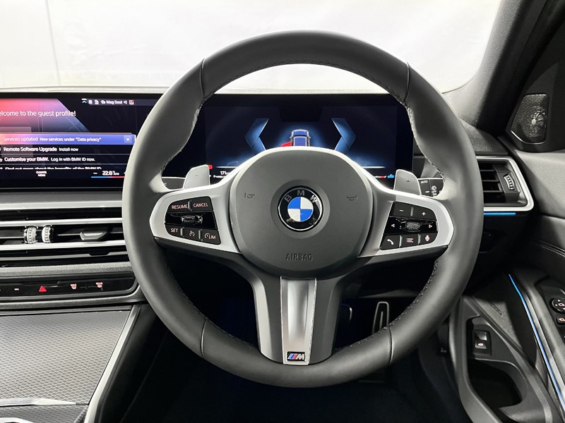 Used 2024 BMW 3 SERIES 320i M Sport 4dr Step Auto Mineral White 