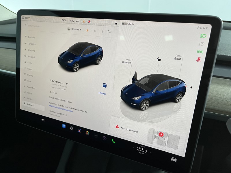 2022 (72) TESLA MODEL Y Long Range AWD 5dr Auto 3373887