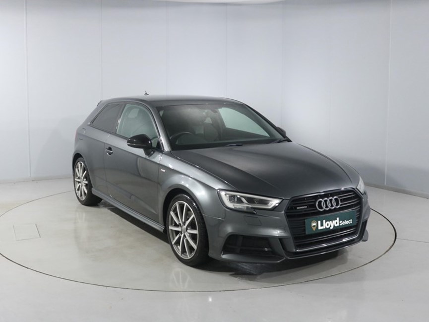2017 (17) AUDI A3 2.0 TDI 184 Quattro Black Edition 3dr S Tronic