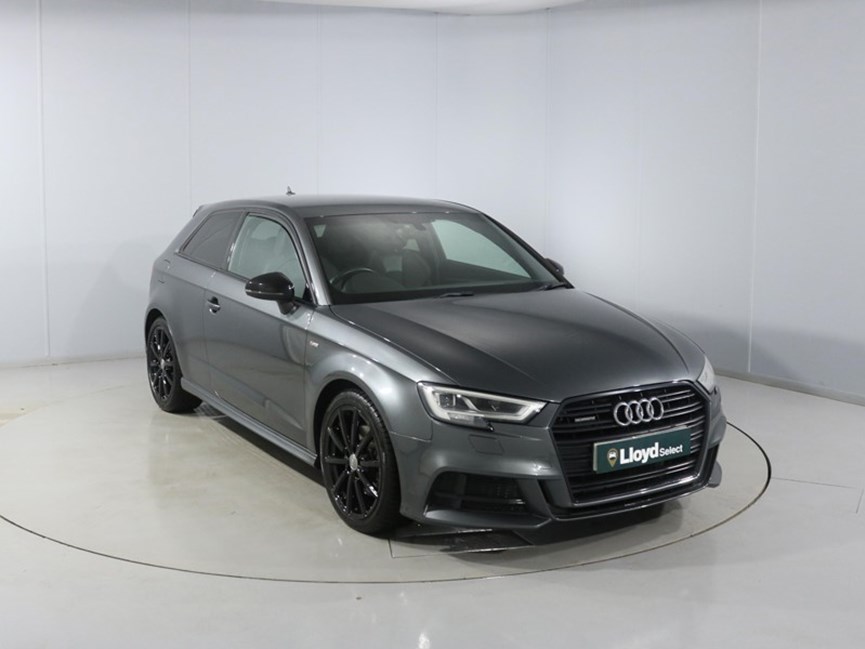 2017 (17) AUDI A3 2.0 TDI 184 Quattro Black Edition 3dr S Tronic