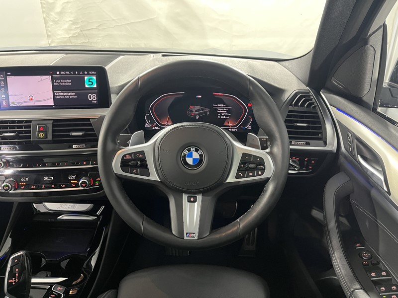 2021 (21) BMW X3 xDrive20d MHT M Sport 5dr Step Auto 5387132