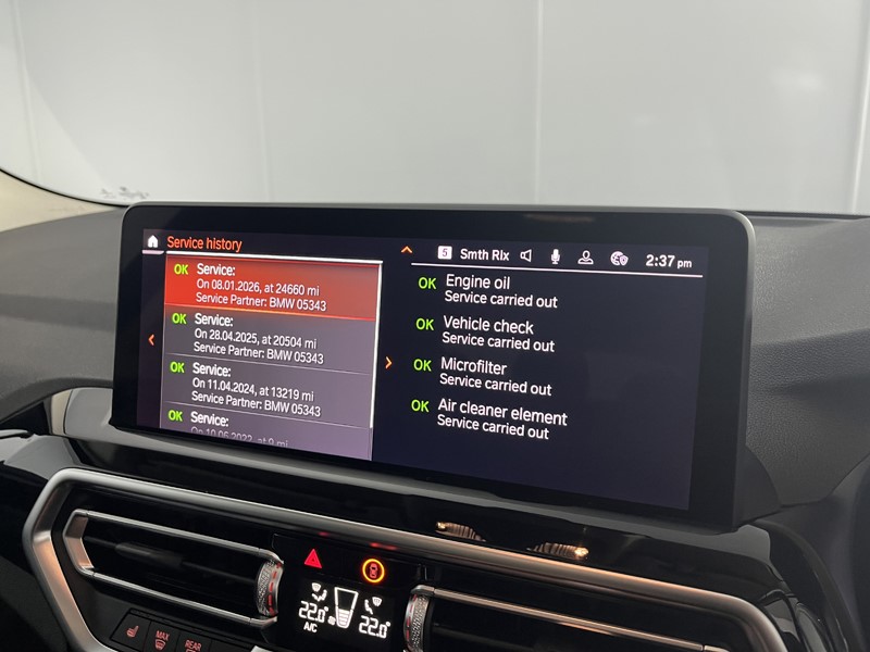 2022 (22) BMW X3 xDrive20d MHT xLine 5dr Step Auto 5539913