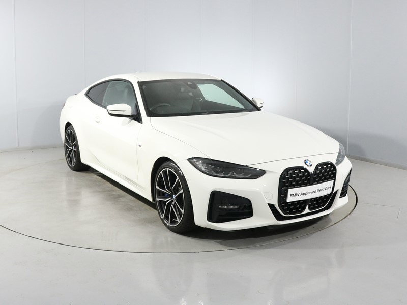 2021 (21) BMW 4 SERIES 420i M Sport 2dr Step Auto 1