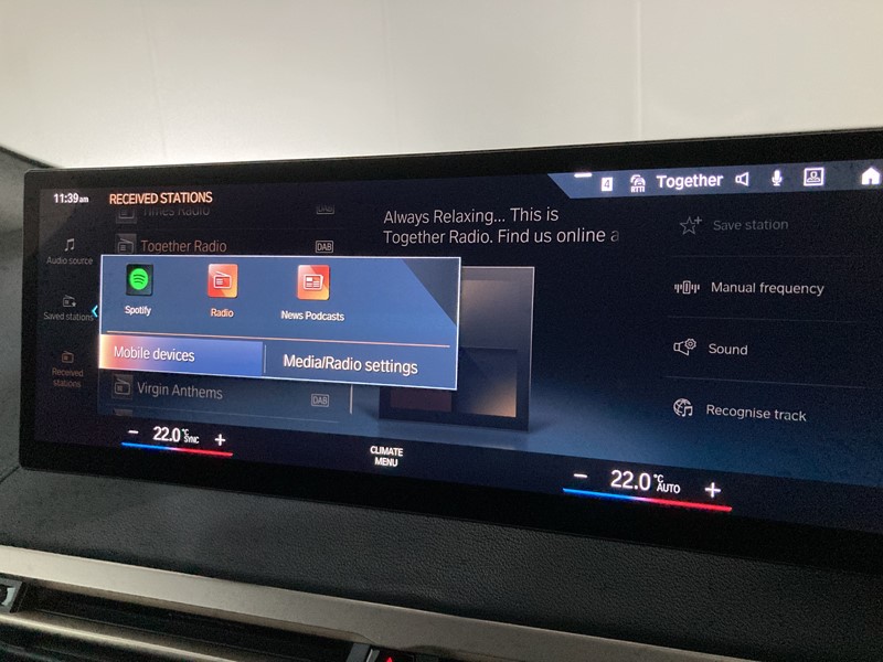 2022 (22) BMW iX 240kW xDrive40 M Sport 76.6kWh 5dr Auto 5923138