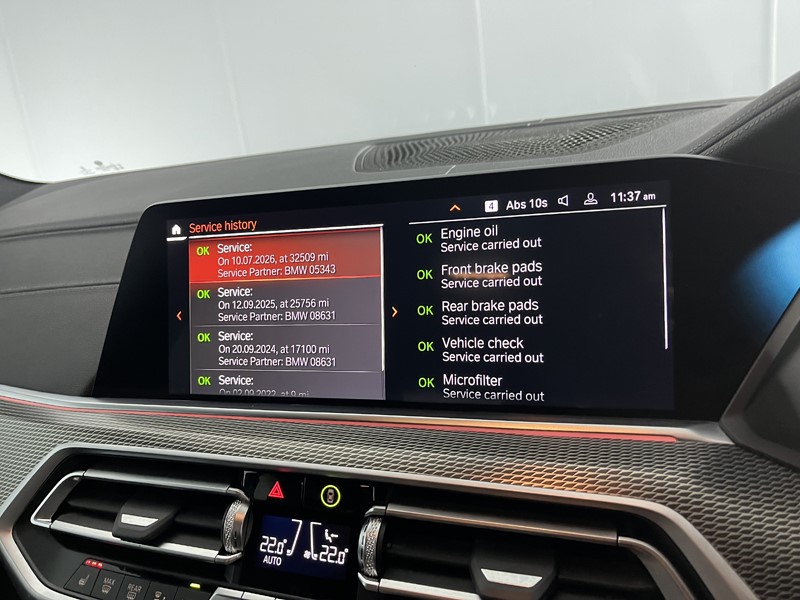 2022 (72) BMW X5 xDrive40d MHT M Sport 5dr Auto 5936394