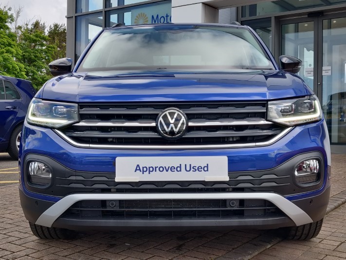 2023 (23) VOLKSWAGEN T-CROSS 1.0 TSI 110 Black Edition 5dr DSG 3397750