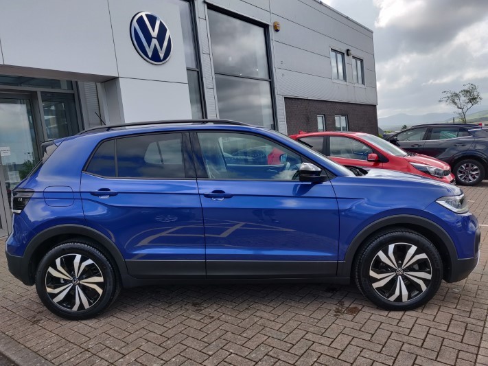 2023 (23) VOLKSWAGEN T-CROSS 1.0 TSI 110 Black Edition 5dr DSG 3397746