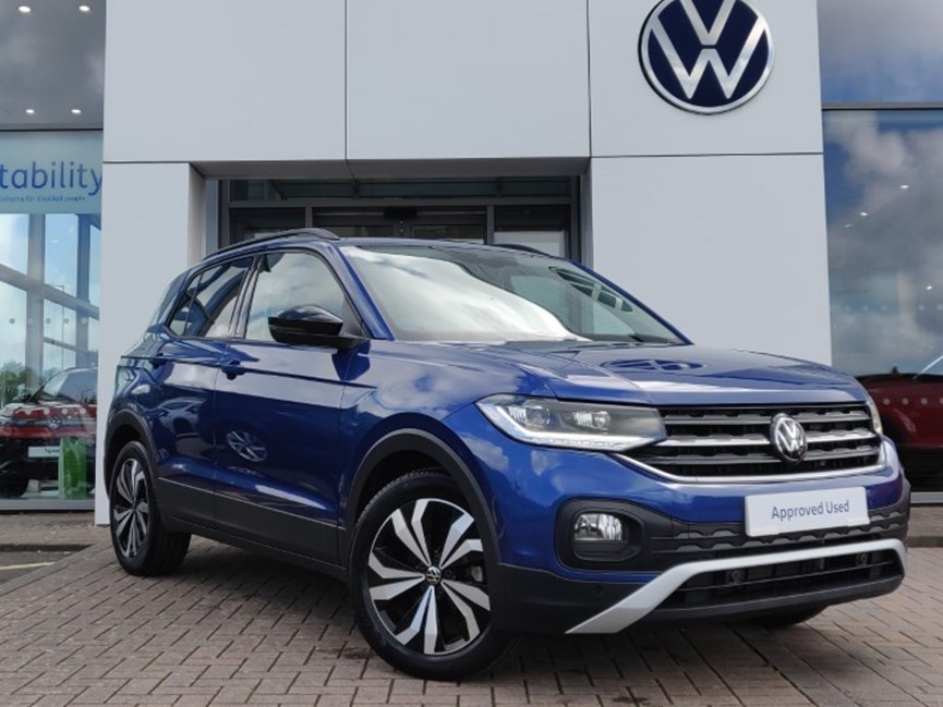 2023 (23) VOLKSWAGEN T-CROSS 1.0 TSI 110 Black Edition 5dr DSG