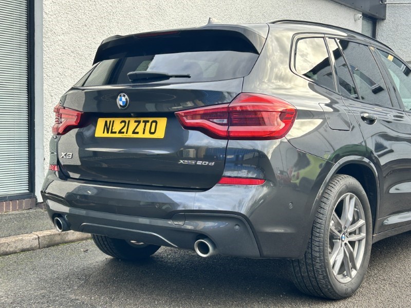 2021 (21) BMW X3 xDrive20d MHT M Sport 5dr Step Auto 4982741