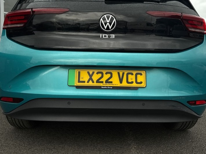 2022 (22) VOLKSWAGEN ID.3 107KW Life Pro 58kWh 5dr Auto 5304856