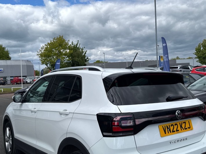 2022 (22) VOLKSWAGEN T-CROSS 1.0 TSI 110 SEL 5dr 5412624