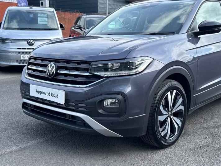 2023 (23) VOLKSWAGEN T-CROSS 1.0 TSI 110 Black Edition 5dr 5694258