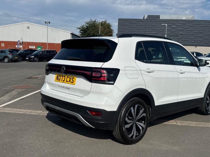2023 (73) VOLKSWAGEN T-CROSS 1.0 TSI 110 Black Edition 5dr DSG 5703975