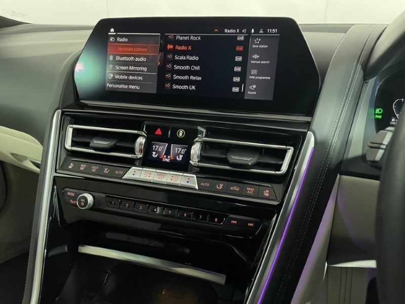 2021 (21) BMW 8 SERIES 840d xDrive MHT M Sport 4dr Auto 3411336