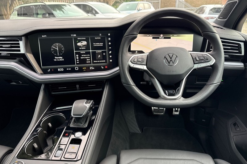 2025 (75) VOLKSWAGEN TOUAREG 3.0 V6 TDI 4Motion 286 Black Edition 5dr Tip Auto 4891552