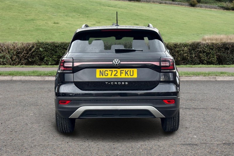 2023 (72) VOLKSWAGEN T-CROSS 1.0 TSI 110 Black Edition 5dr 4984836