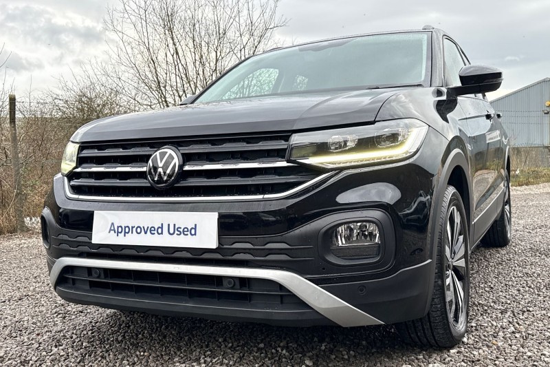 2023 (72) VOLKSWAGEN T-CROSS 1.0 TSI 110 Black Edition 5dr 4984864