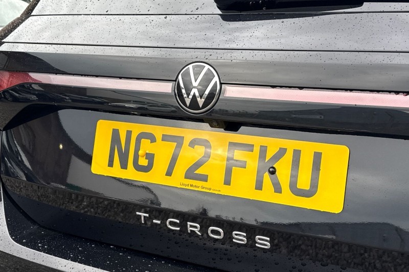 2023 (72) VOLKSWAGEN T-CROSS 1.0 TSI 110 Black Edition 5dr 4984866
