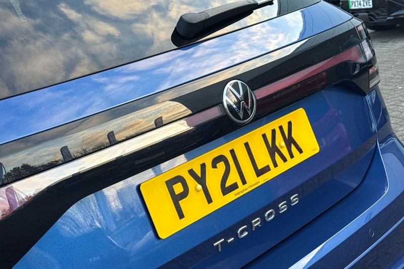 2021 (21) VOLKSWAGEN T-CROSS 1.5 TSI EVO R-Line 5dr DSG 4908729