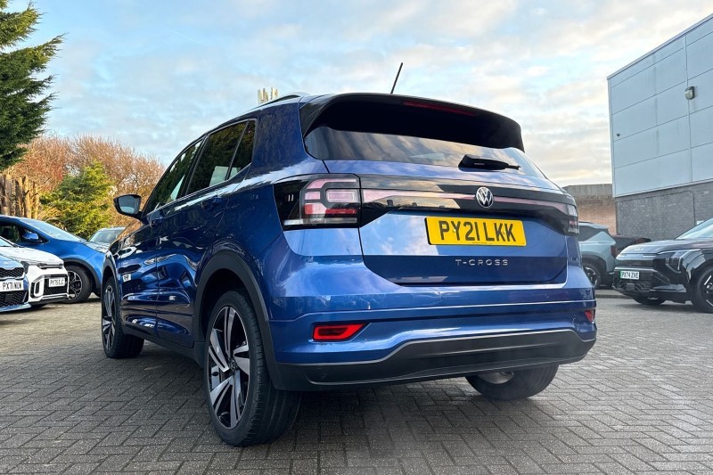 2021 (21) VOLKSWAGEN T-CROSS 1.5 TSI EVO R-Line 5dr DSG 4908728