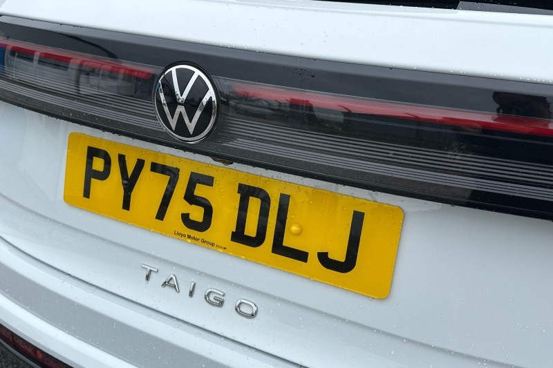 2025 (75) VOLKSWAGEN TAIGO 1.5 TSI 150 Black Edition 5dr DSG 5192154