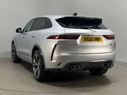 2021 (21) JAGUAR F-PACE 5.0 V8 550 SVR 5dr Auto AWD