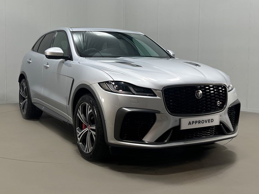 2021 (21) JAGUAR F-PACE 5.0 V8 550 SVR 5dr Auto AWD