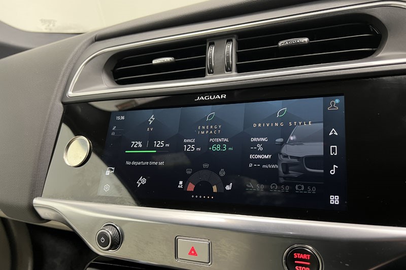 2022 (71) JAGUAR I-PACE 294kW EV400 HSE Black 90kWh 5dr Auto 11kW Charger 4836696