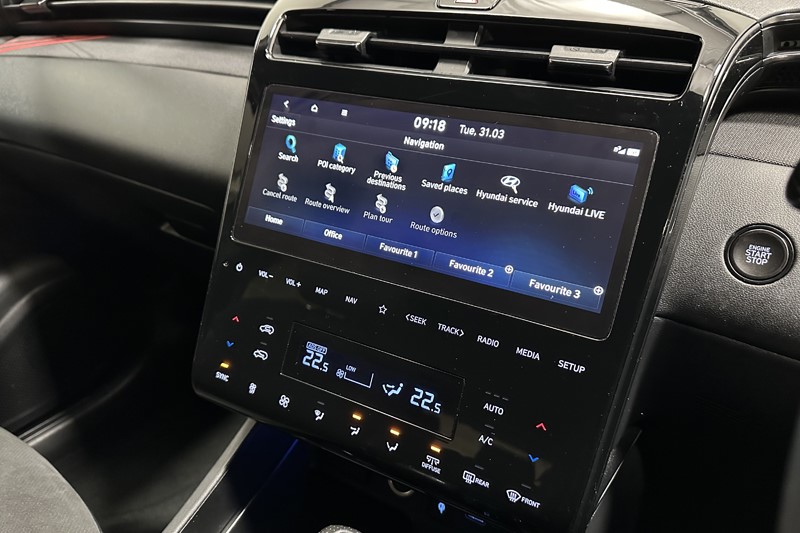 2022 (72) HYUNDAI TUCSON 1.6 TGDi Hybrid 230 N Line 5dr 2WD Auto 5240384