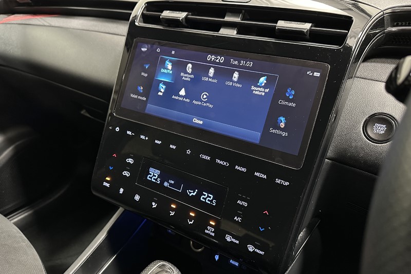 2022 (72) HYUNDAI TUCSON 1.6 TGDi Hybrid 230 N Line 5dr 2WD Auto 5240388