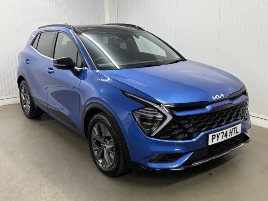 2025 (74) KIA SPORTAGE 1.6T GDi 207 HEV GT-Line S 5dr Auto AWD