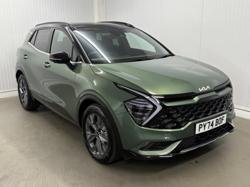 2025 (74) KIA SPORTAGE 1.6T GDi 207 HEV GT-Line S 5dr Auto AWD