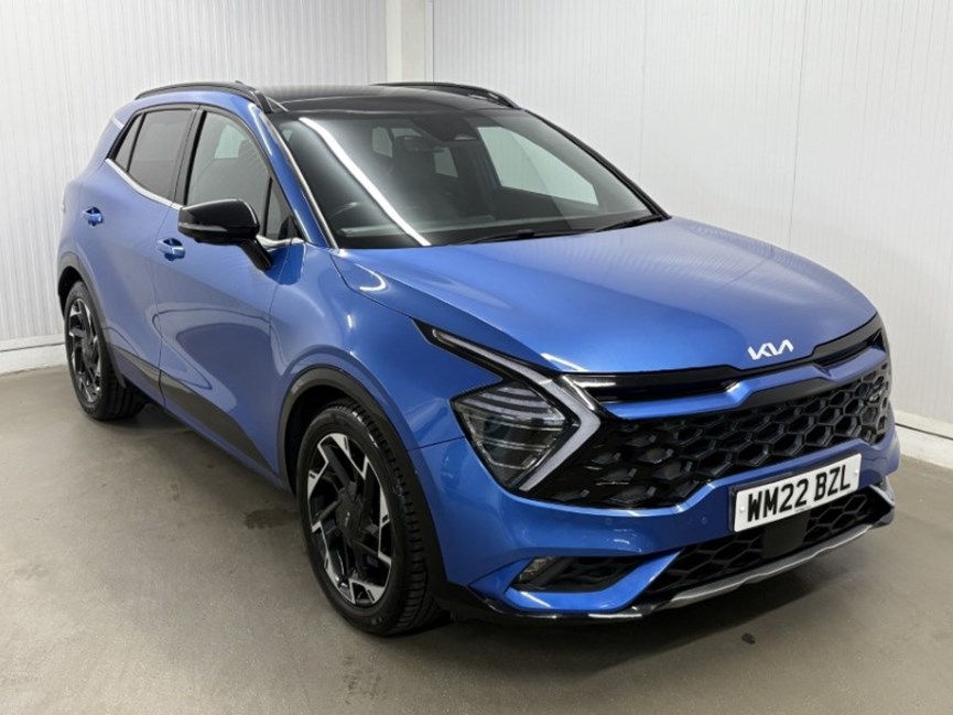2022 (22) KIA SPORTAGE 1.6T GDi 48V ISG GT-Line S 5dr DCT AWD