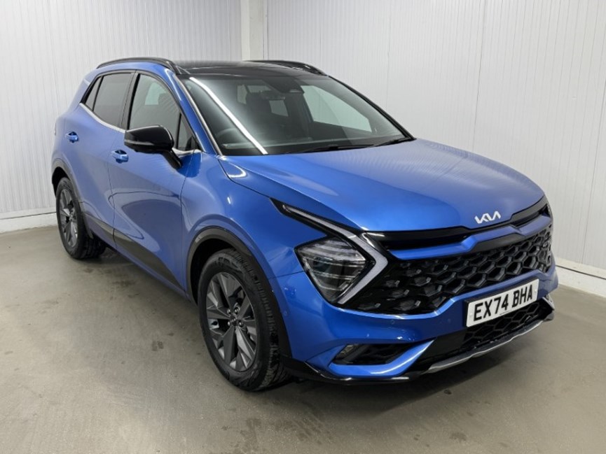 2024 (74) KIA SPORTAGE 1.6T GDi 207 HEV GT-Line S 5dr Auto AWD