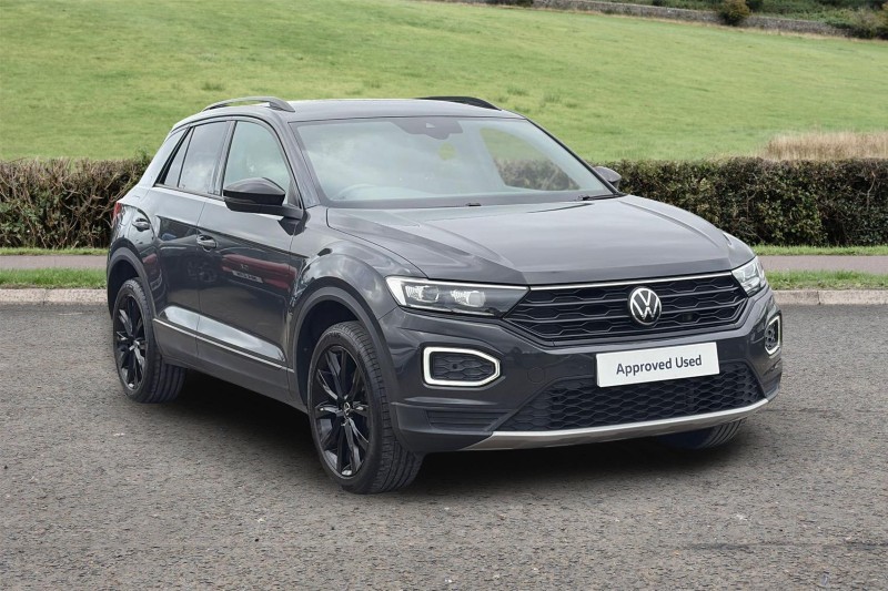 2021 (21) VOLKSWAGEN T-ROC 1.5 TSI EVO Black Edition 5dr DSG