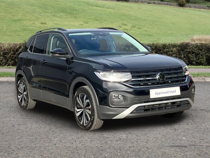 2023 (73) VOLKSWAGEN T-CROSS 1.0 TSI Black Edition 5dr