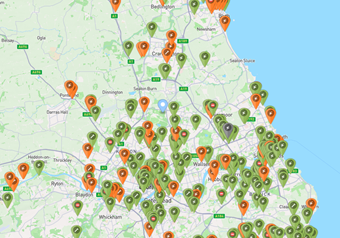 Charging Map